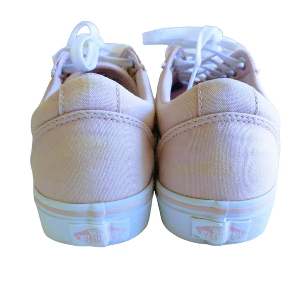 Vans Old Skool Pale Pink Women's Shoes - Picture 10 of 12